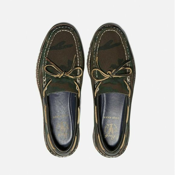 Cole Haan Men's Pinch Rugged Camp Camo Moccasins Loafers Size 8.5 - Picture 9 of 12
